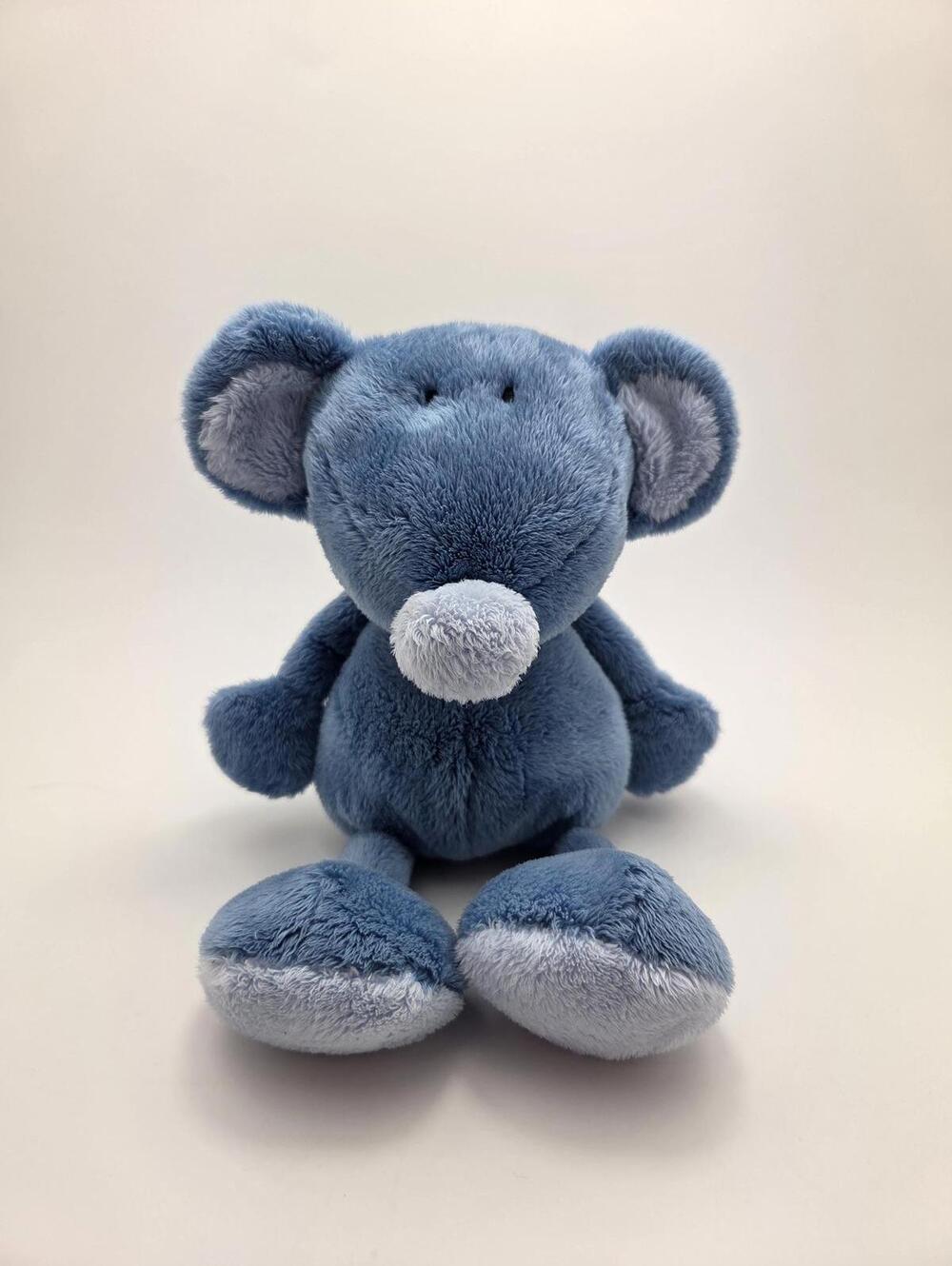 Ty Classics Collection “Jazzy” the Adorable Blue Mouse - No Hang Tag (9 inch)